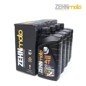 Aceite para Moto Sintético 4T 20W-50 ZEHNmoto 3500 Racer Caja con 4 Litros.