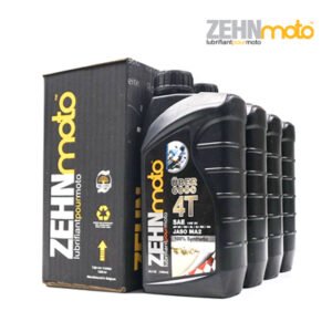 Aceite para Moto Sintético 4T 10W-50 ZEHNmoto Über 6000 Caja con 4 Litros.