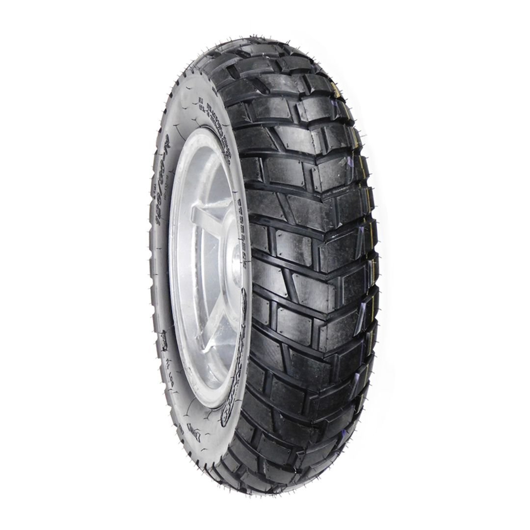 Llanta BTRubber para Scooter 120/90-10 Tubeless Double Purpose BTR 032. India