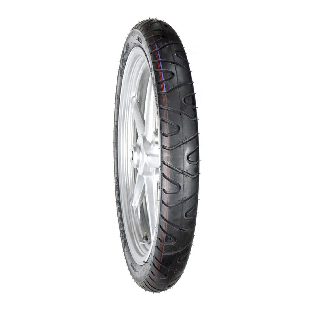 Llanta BTRubber para Moto 2.75-17 Tubeless SPORTBIKE BTR 806. India