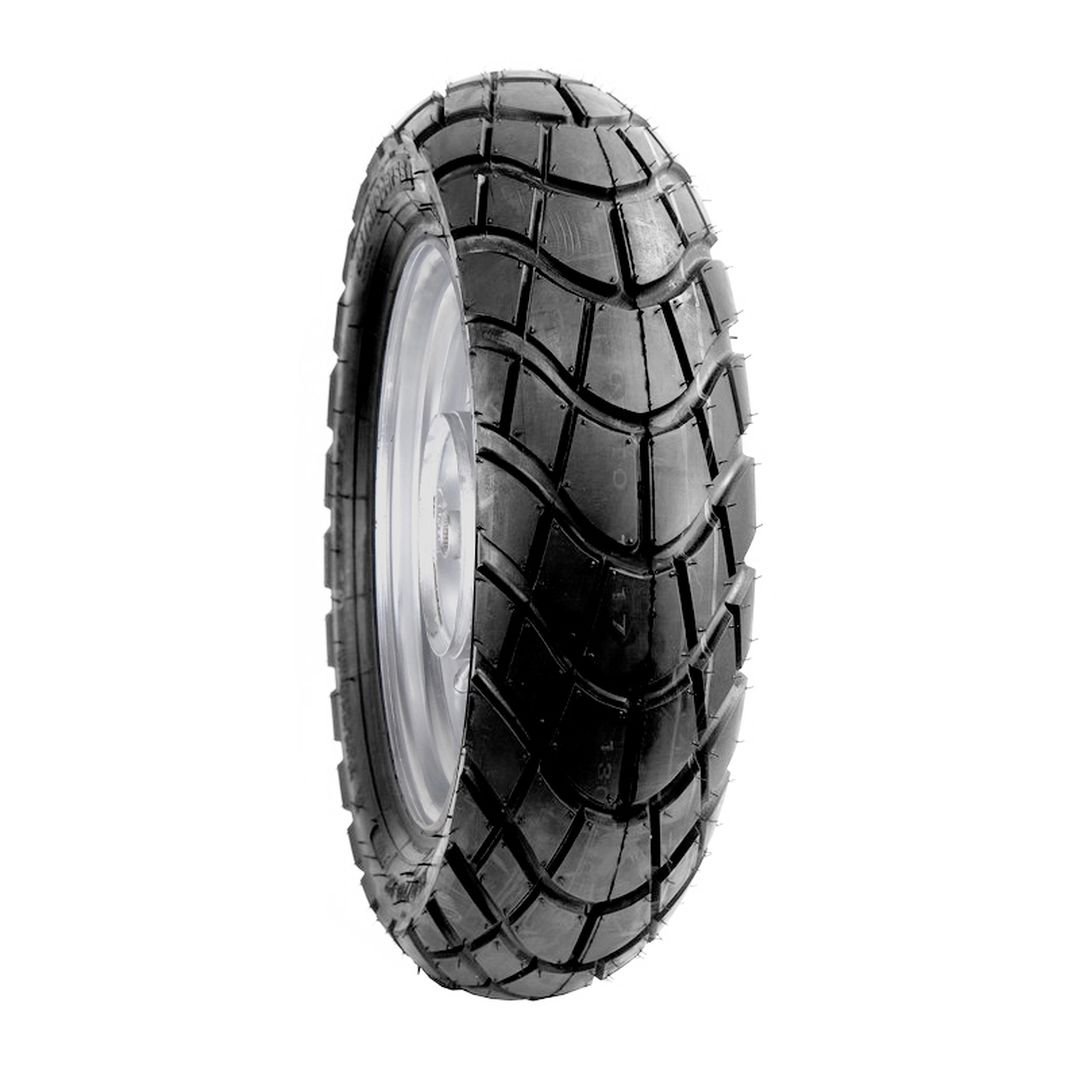 Llanta BTRubber para Scooter 130/70-12 Tubeless Double Purpose BTR 115. India