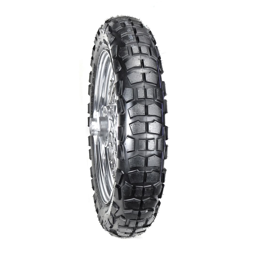 Llanta BTRubber para Moto 130/90-16 Tubeless Double Purpose BTR 116. India