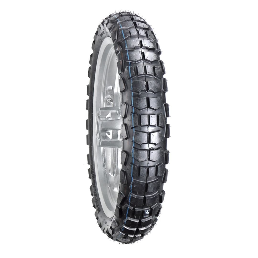 Llanta BTRubber para Moto 110/80-17 Tubeless Double Purpose BTR 116. India