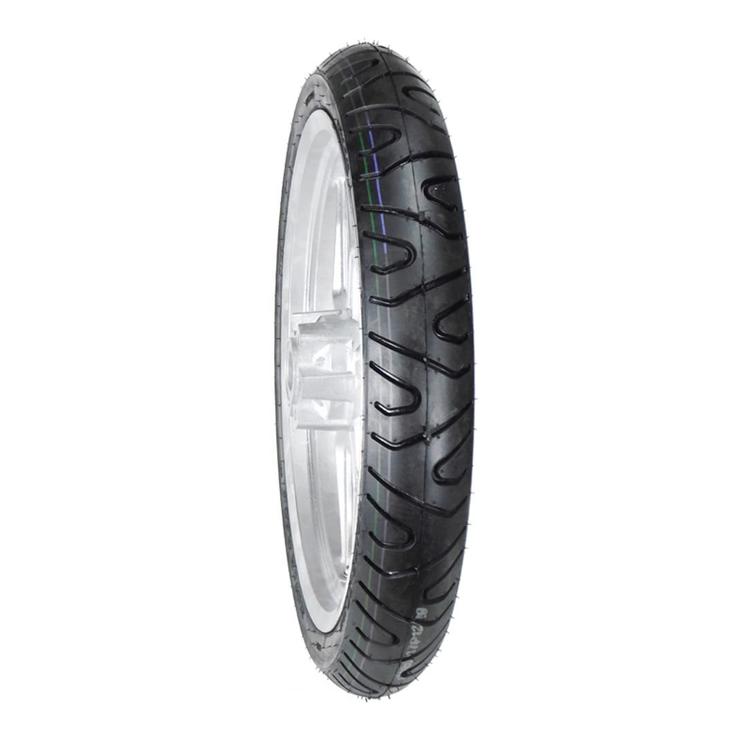 Llanta BTRubber para Moto 90/80-17 Tubeless SPORTBIKE BTR 806. India