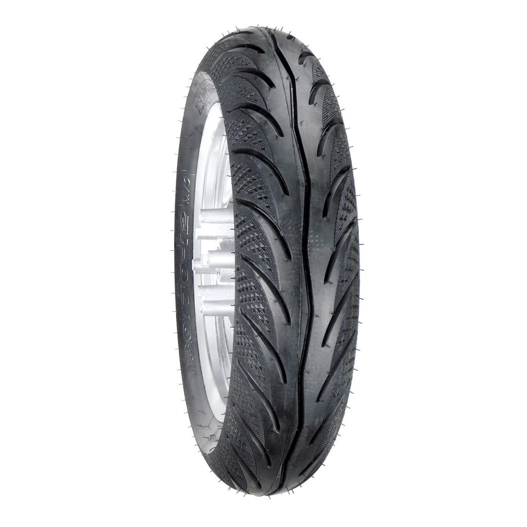 Llanta BTRubber para Scooter 130/70-12 Tubeless URBAN BTR 107. India