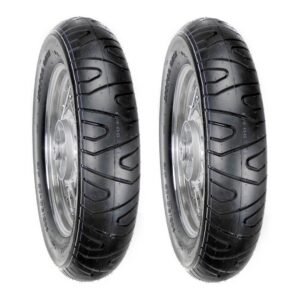 Juego de Llantas para Moto 130/90-16 y 140/90-15 Tubeless BTRubber SPORTBIKE Piso 806