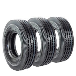 Juego de Llantas para Motocarro 4.00-8 3 piezas Tube Type BTRubber URBAN Piso 245