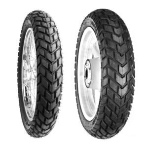 Juego de Llantas para Moto 110/90-17 y 130/80-17 Tubeless Doble Propósito BTRubber Piso 923