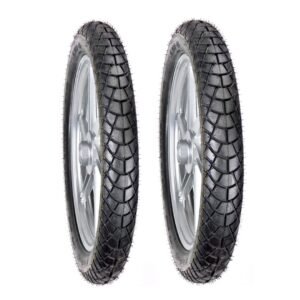 Juego de Llantas para Moto 2.75-18 y 3.00-18 Tubeless BTRubber URBAN Piso 106A.