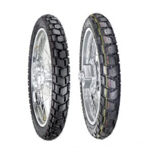 Juego de Llantas para Moto 2.75-18 y 90/90-18 Tube Type Doble Propósito BTRubber Piso 101 WIDE.