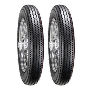 Juego de Llantas para Moto 4.50-17 2 piezas Tube Type BTRubber SPORT TOURING Piso 290