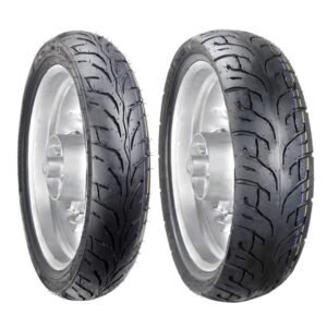 Juego de Llantas para Moto 100/80-17 y 140/60-17 Tubeless BTRubber SPORT TOURING Piso 064