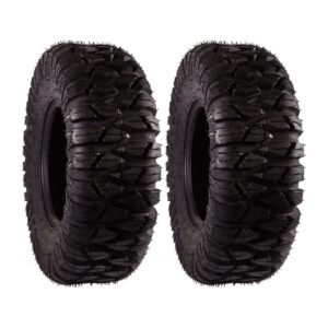 Juego de Llantas para ATV 26/9-12 2 piezas Tubeless Doble Propósito BTRubber Piso 127