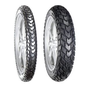 Juego de Llantas para Moto 2.75-18 y 110/90-16 Tube Type BTRubber ADVENTURE Piso 923 .