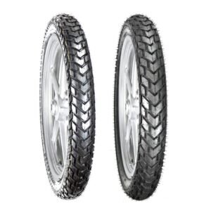 Juego de Llantas para Moto 2.75-18 y 90/90-18 Tubeless BTRubber ADVENTURE Piso 923 .