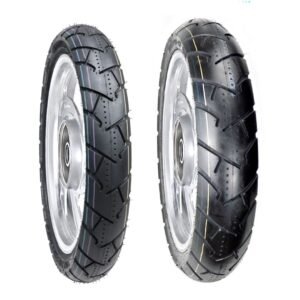 Juego de Llantas para Moto 90/90-17 y 130/70-17 Tubeless BTRubber SPORTBIKE Piso 136 .