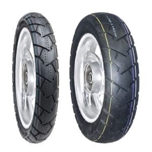 Juego de Llantas para Moto 90/90-17 y 140/90-15 Tubeless BTRubber SPORTBIKE Piso 136 .