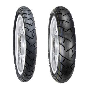 Juego de Llantas para Moto 90/90-21 y 130/80-17 Tubeless BTRubber SPORTBIKE Piso 136 .