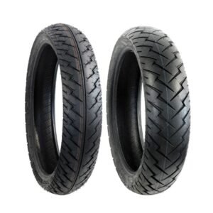 Juego de Llantas para Moto 110/80-17 y 140/70-17 Tubeless CEAT ZOOM .