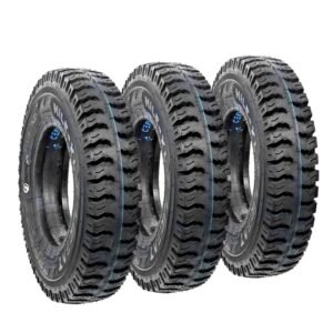 Juego de Llantas para Motocarro 4.50-10 3 piezas Tube Type CEAT BULLAND MILE XL