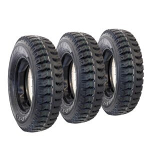 Juego de Llantas para Motocarro 165 D13 3 piezas Tube Type CEAT BULLAND MILE XL