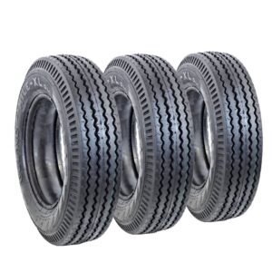 Juego de Llantas para Motocarro 165 D13 3 piezas Tube Type CEAT BULLAND MILE XL RIB.