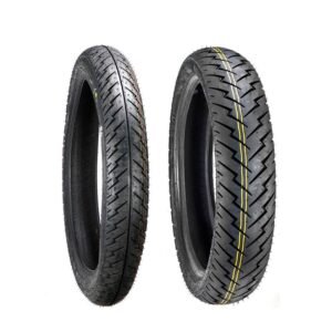 Juego de Llantas para Moto 80/100-17 y 110/80-17 Tubeless CEAT ZOOM Radiales F.