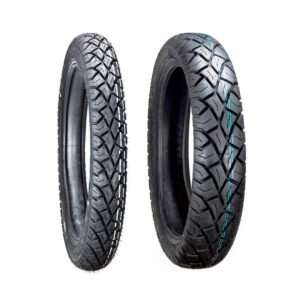 Juego de Llantas para Moto 3.00-17 y 120/80-17 Tubeless CEAT GRIPP X3 .