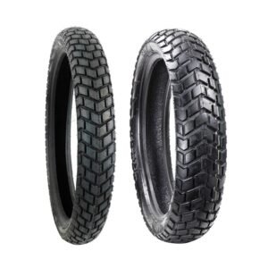 Juego de Llantas para Moto 90/90-19 y 120/80-18 Tubeless CEAT XL GRIPP F.