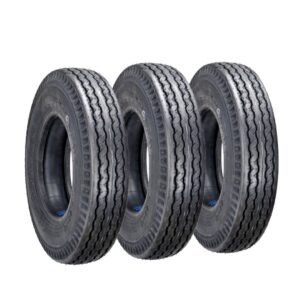 Juego de Llantas para Motocarro 4.50-10 3 piezas Tube Type CEAT ANMOL RIB HD.