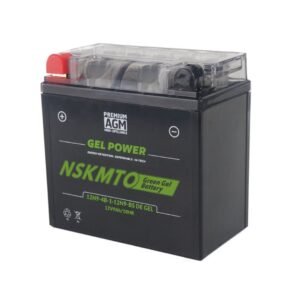 Batería para Moto 12N9-4B1 GEL NSK Positivo Derecha 136.7*77*134.8