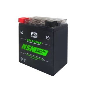 Batería para Moto 12N12A-4A-1 GEL NSK Positivo Izquierda .