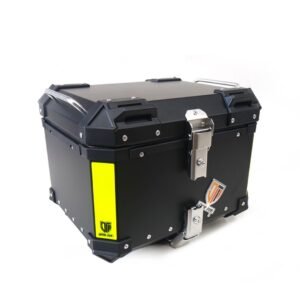Top Case Para Moto Lujo Negra T45 . CHEJUE Dimensiones 41.2x30.5x22.7 cm