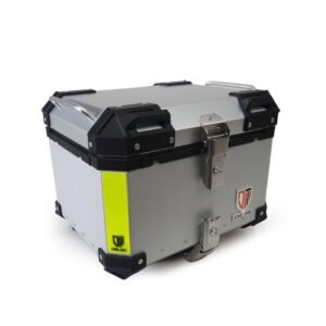 Top Case Para Moto Lujo Plata T45 . CHEJUE Dimensiones 41.2x30.5x22.7 cm