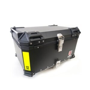 Top Case Para Moto Lujo Negro T60 . CHEJUE Dimensiones 64.5x50x39 cm